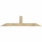 Ekena Millwork Portland Rough Sawn Timber Gable Bracket, Douglas Fir, 84"W x 21"H x 6"D x 6"F, 6/12 Pitch GBW084X21X0606POR00RDF - alternate 1